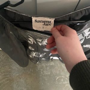 Savanna Jane Metallic Nights Aztec Embroidered Blouse Brand New, Never Worn.